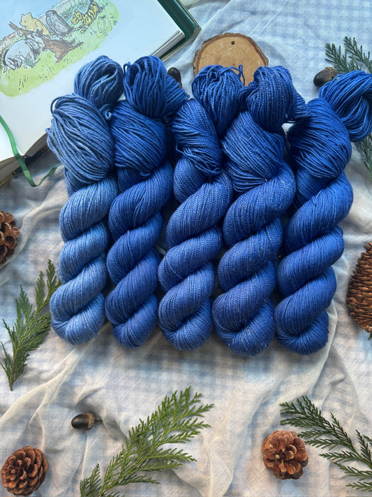 Heffalumps & Woozles - Cosy 4 Ply - Winnie the Pooh - hand dyed yarn - ready to ship - NEW