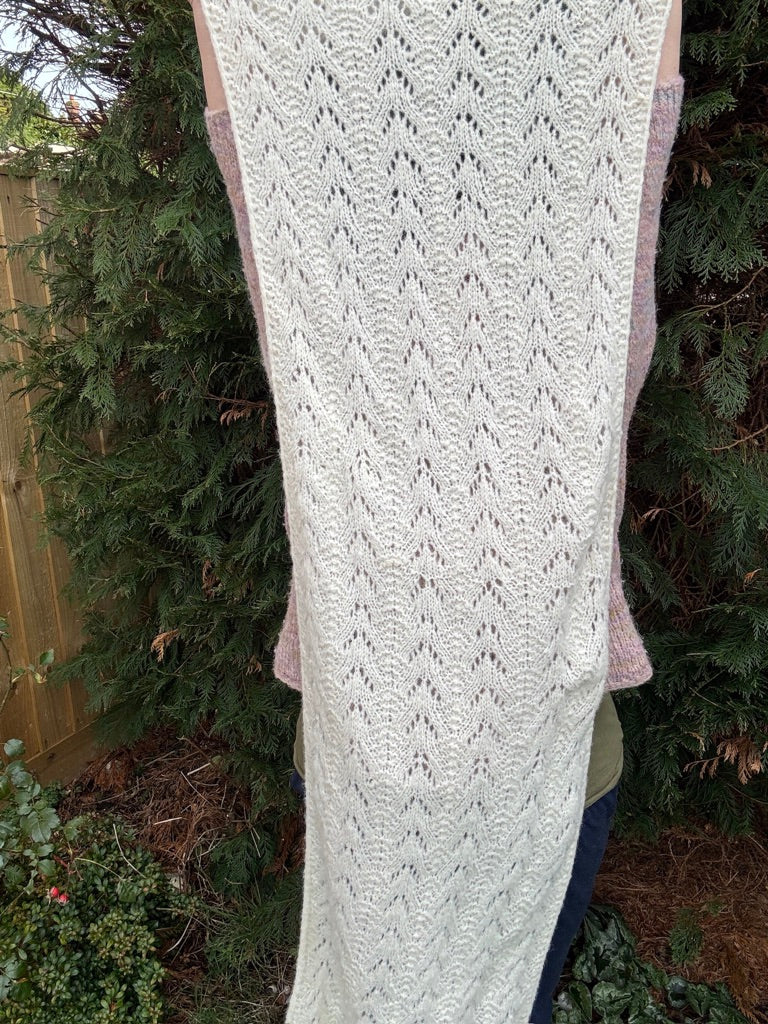 Yorkshire Shawl - KNITTING Shawl Pattern - Intermediate - NEW