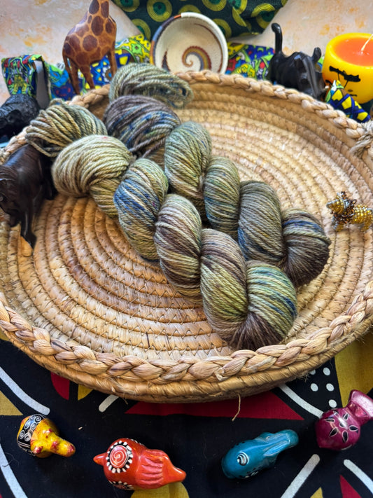 Stampede! In the Gorge! Sock Set - Lion King - Hand Dyed Yarn - NEW