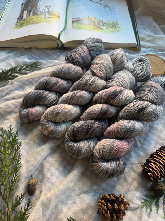 Eeyore - Cosy DK - Winnie the Pooh - Hand dyed yarn - Ready to Ship - NEW