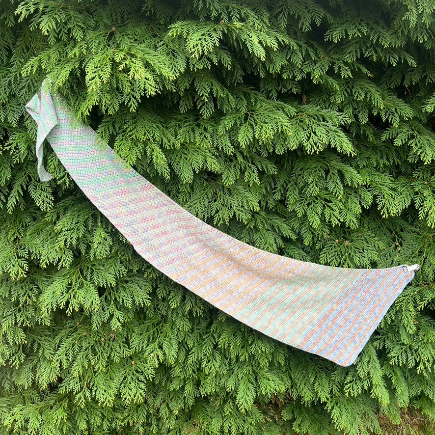 Encanto Shawl - 4 Ply CROCHET boomerang shawl pattern - beginner - NEW