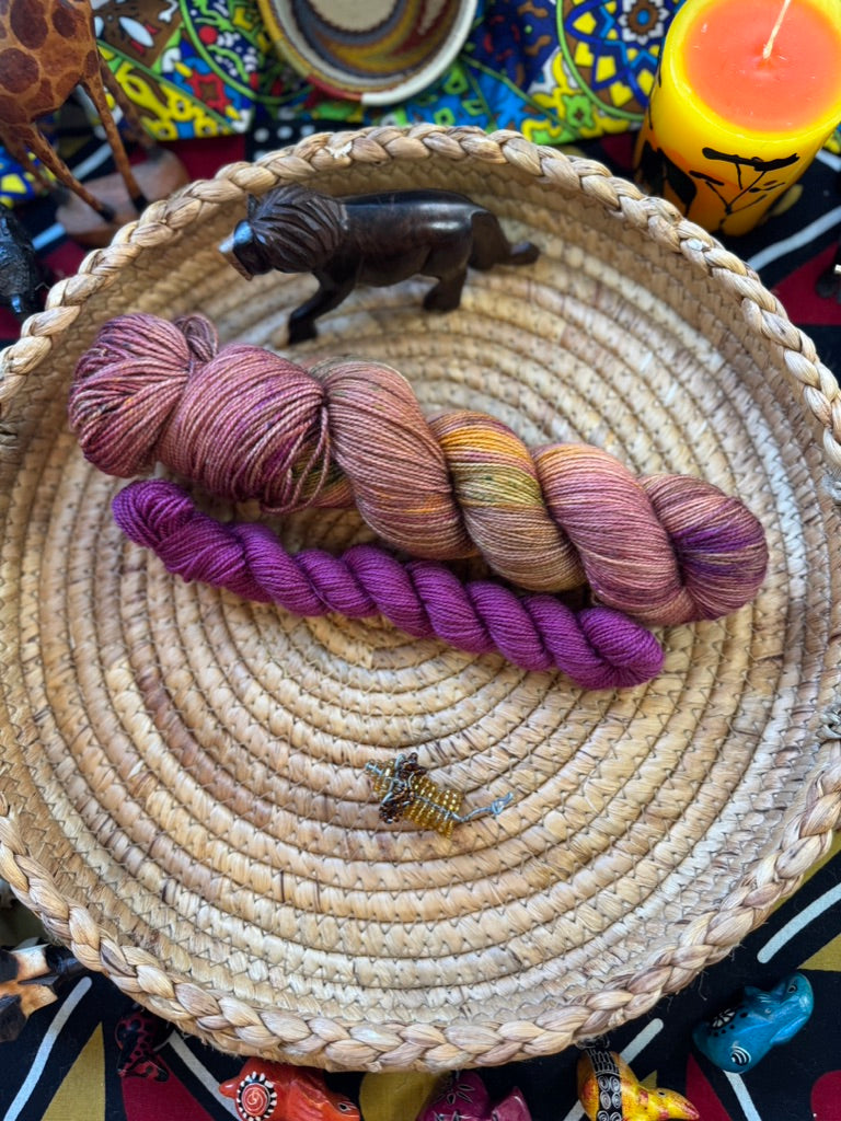 Do the Hula - Cosy 4 Ply - Lion King - Hand Dyed Yarn - NEW