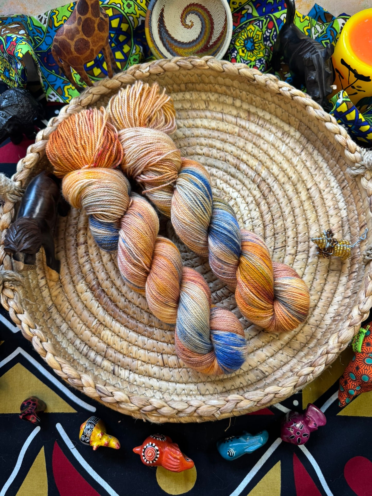 King of Pride Rock - Sock Set - Lion King - Hand Dyed Yarn - NEW