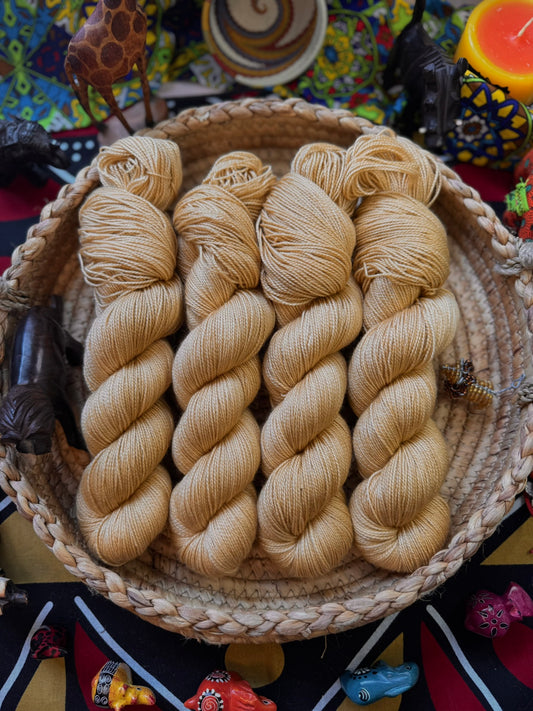 Timon - Cloud Fluff - Lion King - Hand Dyed Yarn - NEW