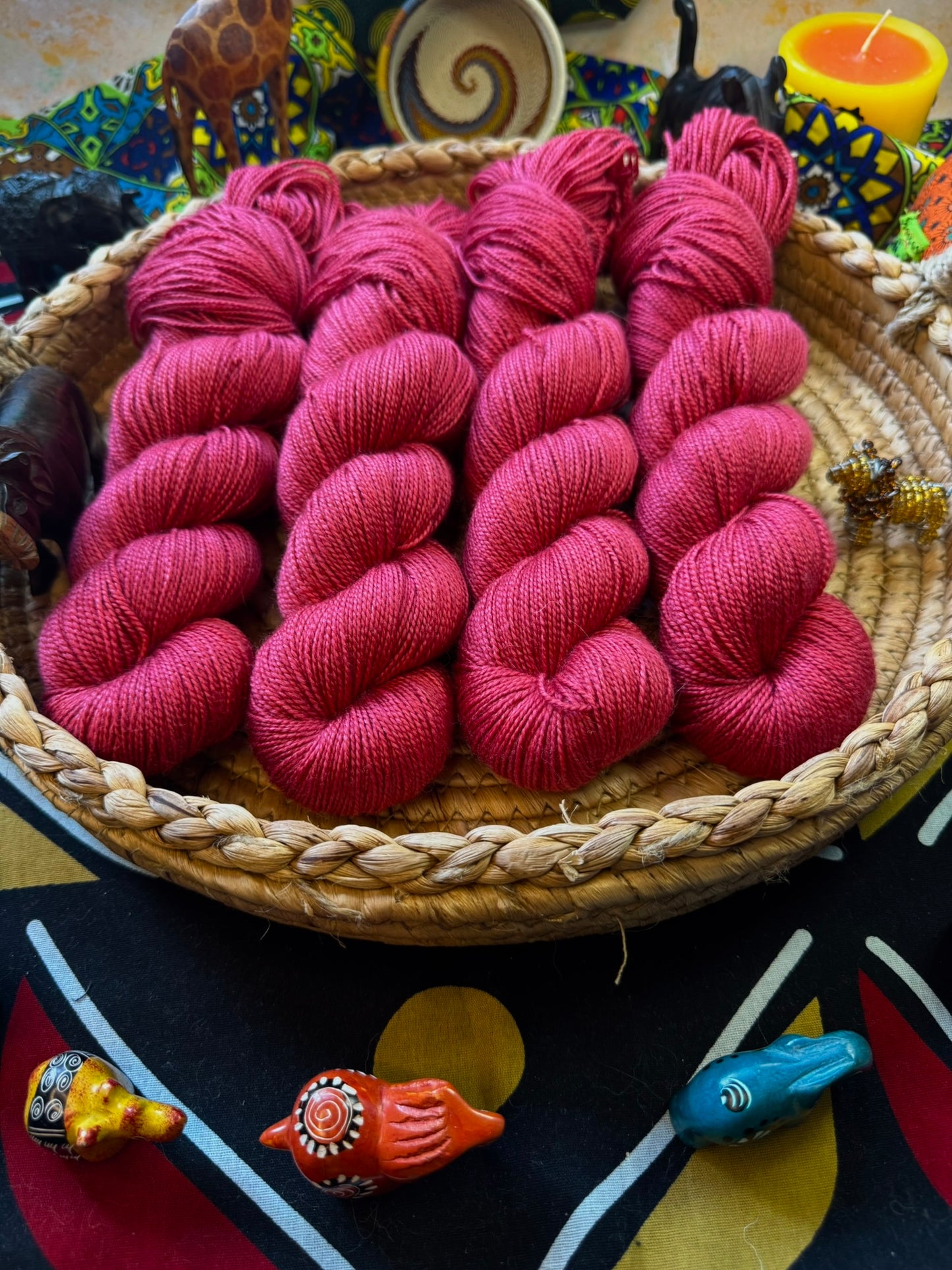 Not the Birdie Boiler! Gold Sparkle Sock - Lion King - Hand Dyed Yarn - NEW