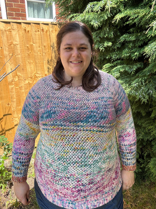 Confetti Pullover - Crochet - SAMPLE SALE