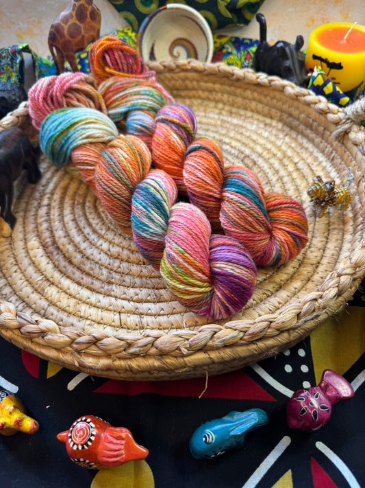 I Just Can't Wait to be King - Cosy DK - Lion King - Hand Dyed Yarn - NEW