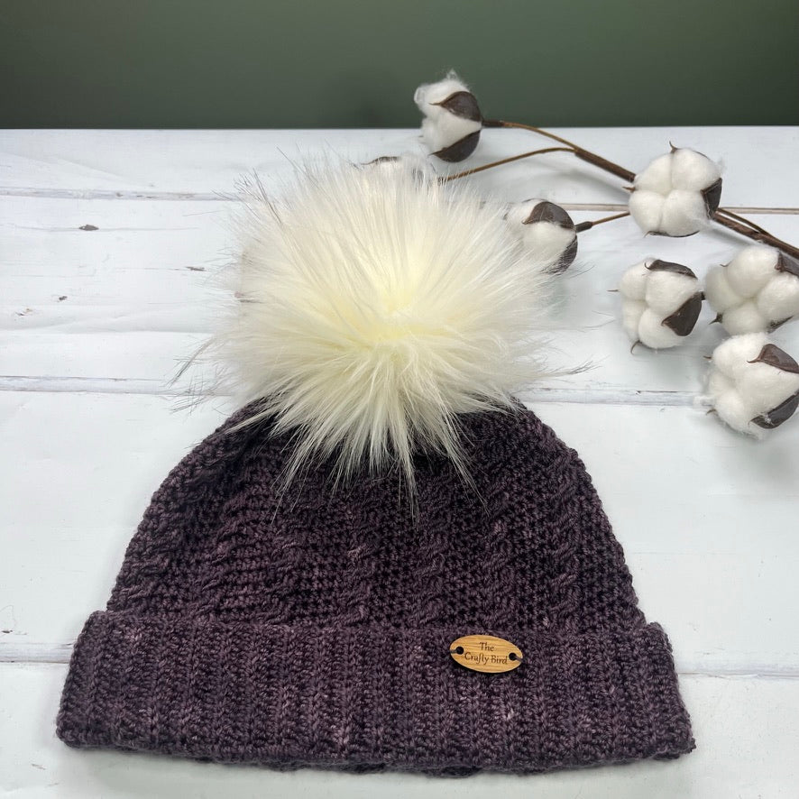 Thistledown Crochet Hat Pattern - Intermediate