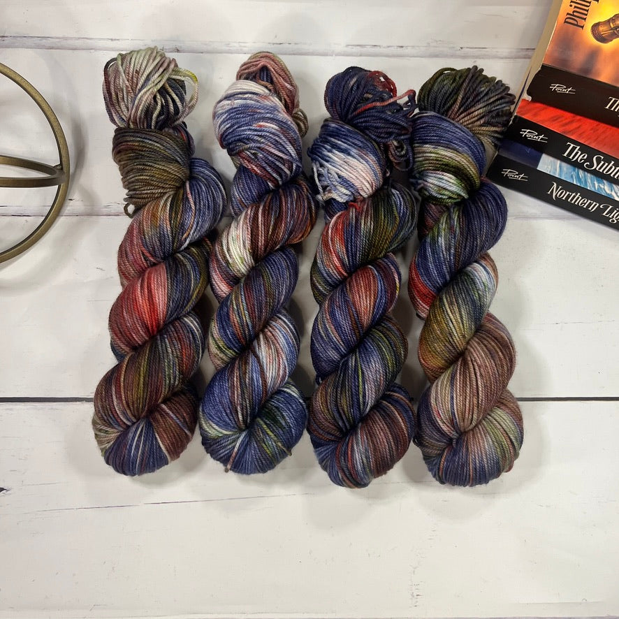 Northern Lights - Cosy 4 Ply - His Dark Materials - Hand Dyed Yarn - Ready to Ship