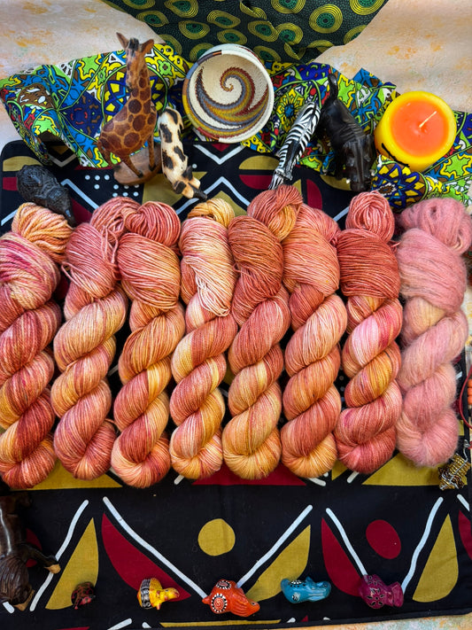 Simba - Cosy 4 Ply - Lion King - Hand Dyed Yarn - NEW