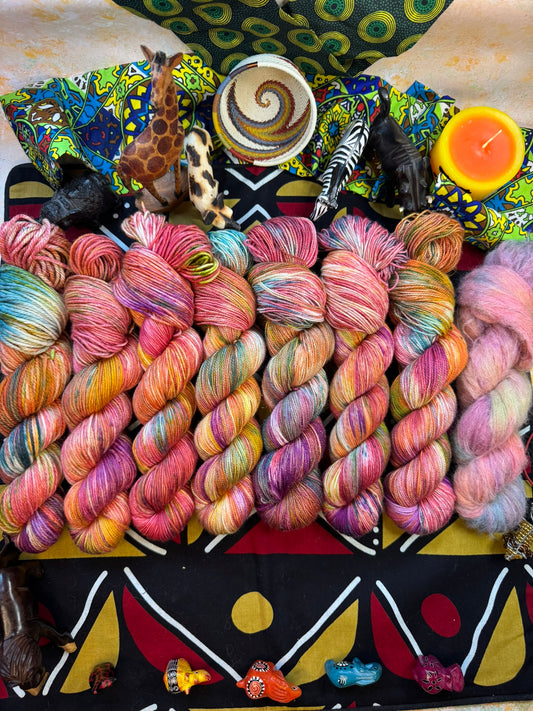 I Just Can't Wait to be King - Cosy 4 Ply - Lion King - Hand Dyed Yarn - NEW