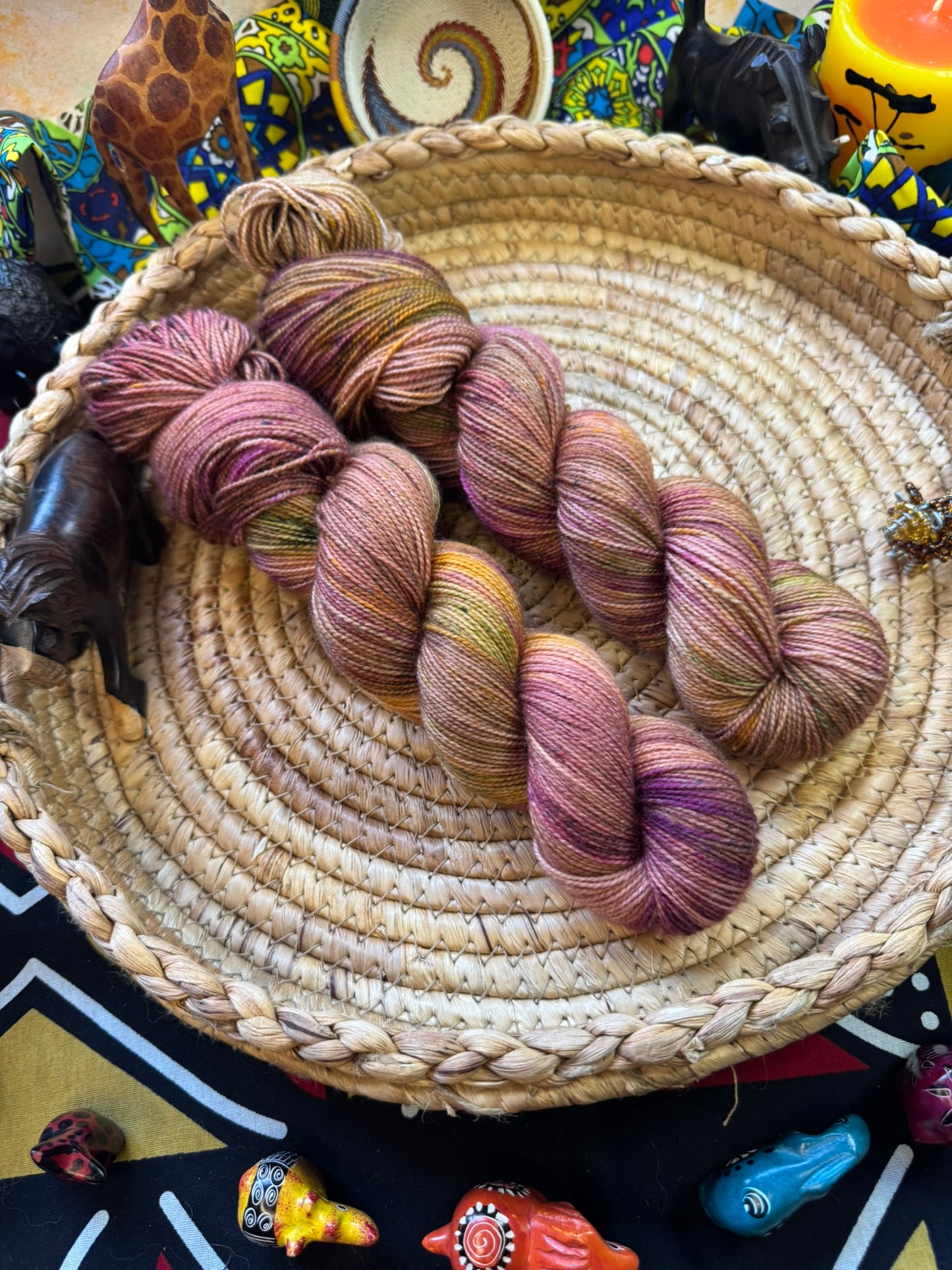 Do the Hula - Sock Set - Lion King - Hand Dyed Yarn - NEW