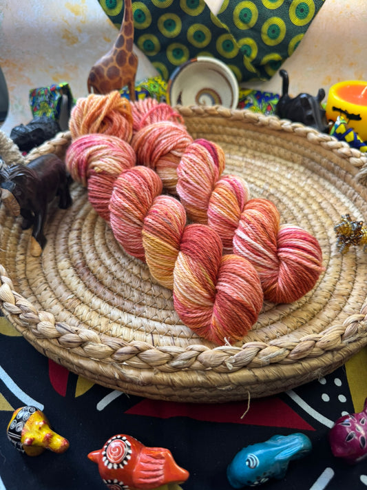 Simba - Cloud Fluff - Lion King - Hand Dyed Yarn - NEW