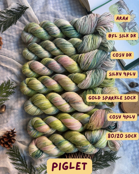 Piglet - Winnie the Pooh - Dyed to Order 6-8 Weeks - NEW