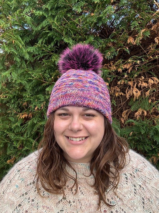 The Florence Hat - KNITTING Hat Pattern - Intermediate - NEW