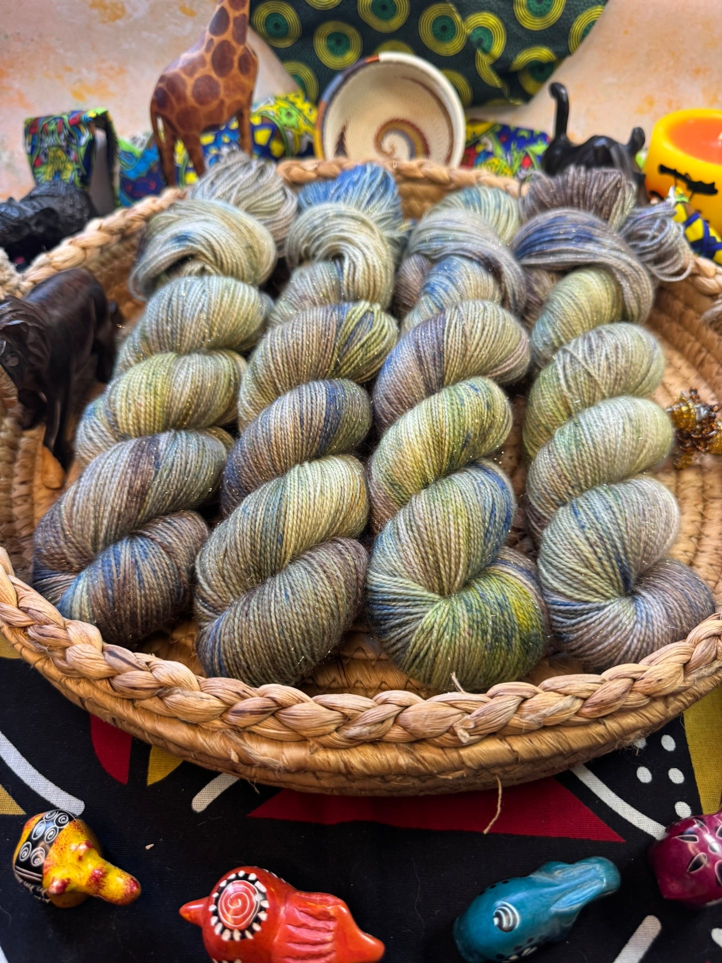 Stampede! In the Gorge! - Lion King - Hand Dyed Yarn - DYED TO ORDER - 6-8 Weeks - NEW
