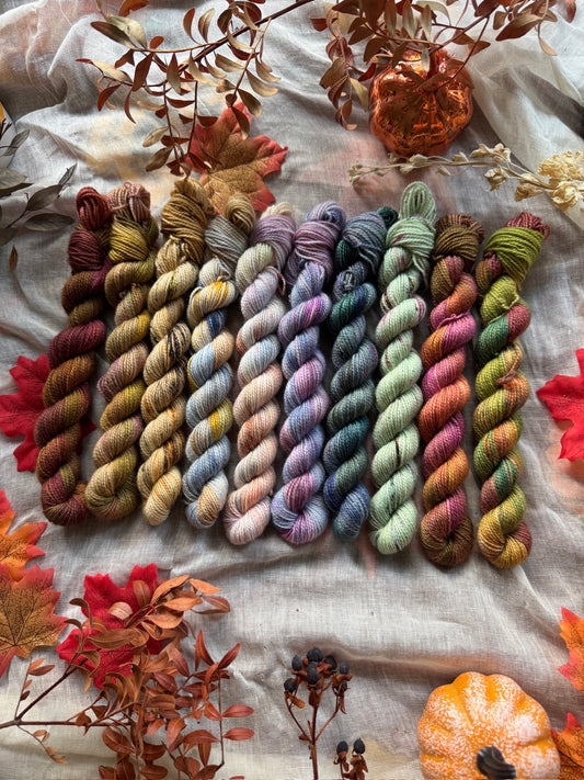 Mini Skeins - Gilmore Girls - DYED TO ORDER - NEW