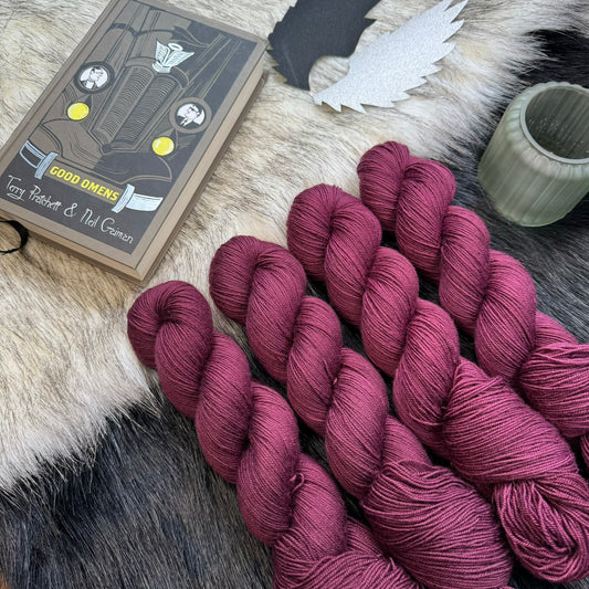 Aziraphale's Bookshop Tonal - Good Omens Collection - Hand Dyed Yarn - Dyed to Order (6 weeks) - NEW