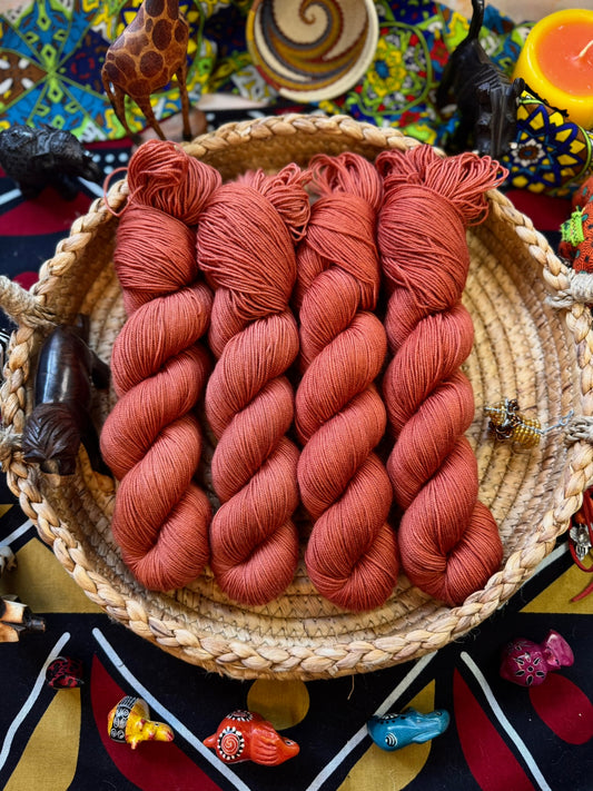 Pumbaa - Gold Sparkle Sock - Lion King - Hand Dyed Yarn - NEW