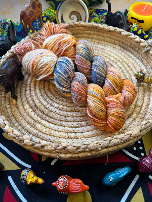 King of Pride Rock - Sock Set - Lion King - Hand Dyed Yarn - NEW