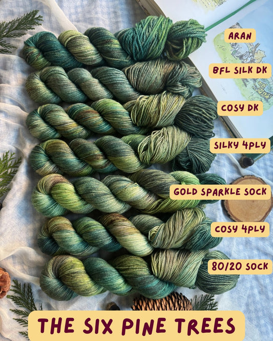 The Six Pine Trees - Winnie the Pooh - Dyed to Order 6-8 Weeks - NEW