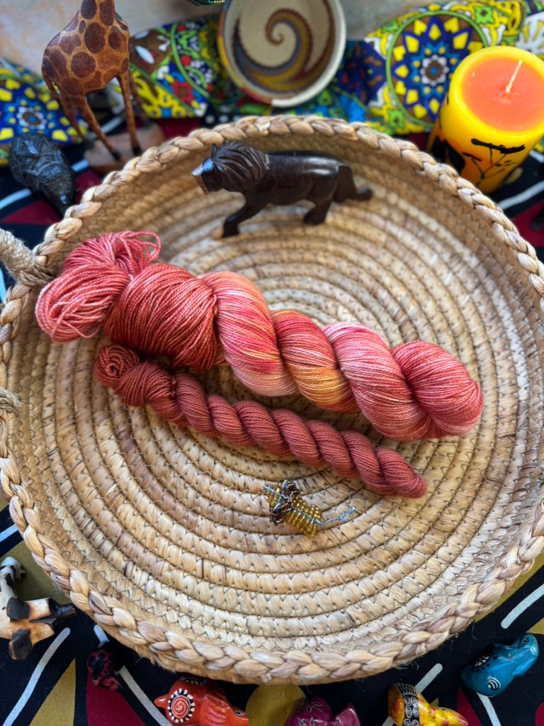 Simba - Lion King - Hand Dyed Yarn - DYED TO ORDER - 6-8 Weeks - NEW