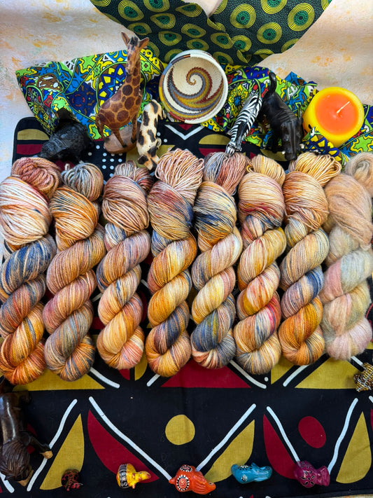 King of Pride Rock - Cosy 4 Ply - Lion King - Hand Dyed Yarn - NEW