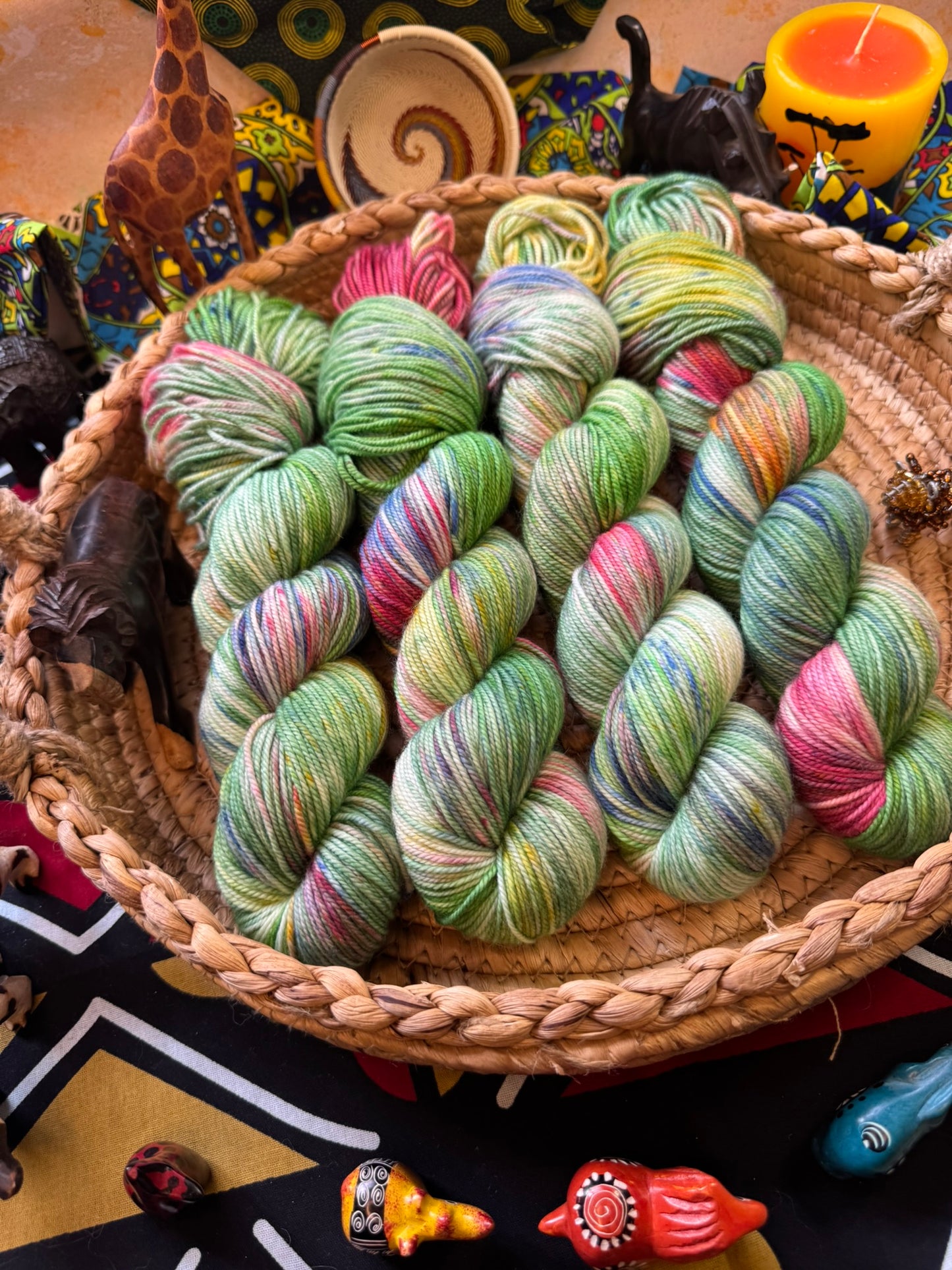 Tastes Like Chicken - Lion King - Hand Dyed Yarn - DYED TO ORDER - 6-8 Weeks - NEW