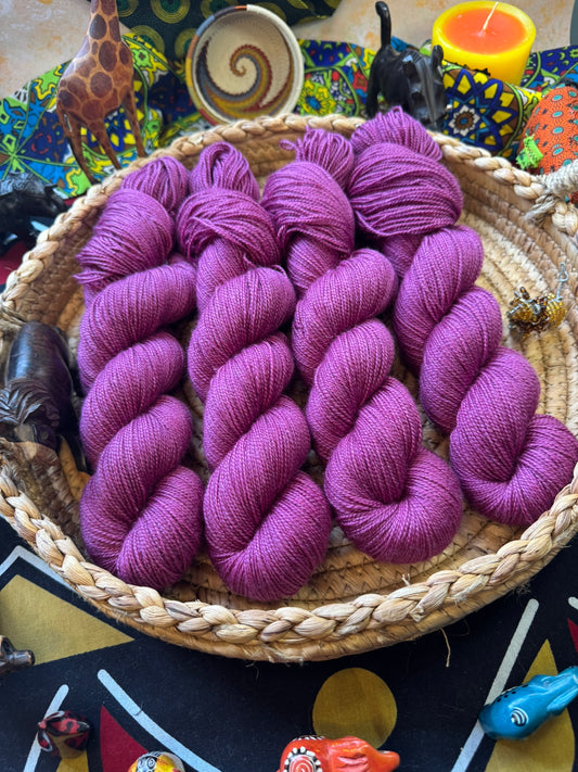 Can you feel the Love Tonight? Cloud Fluff - Lion King - Hand Dyed Yarn - NEW