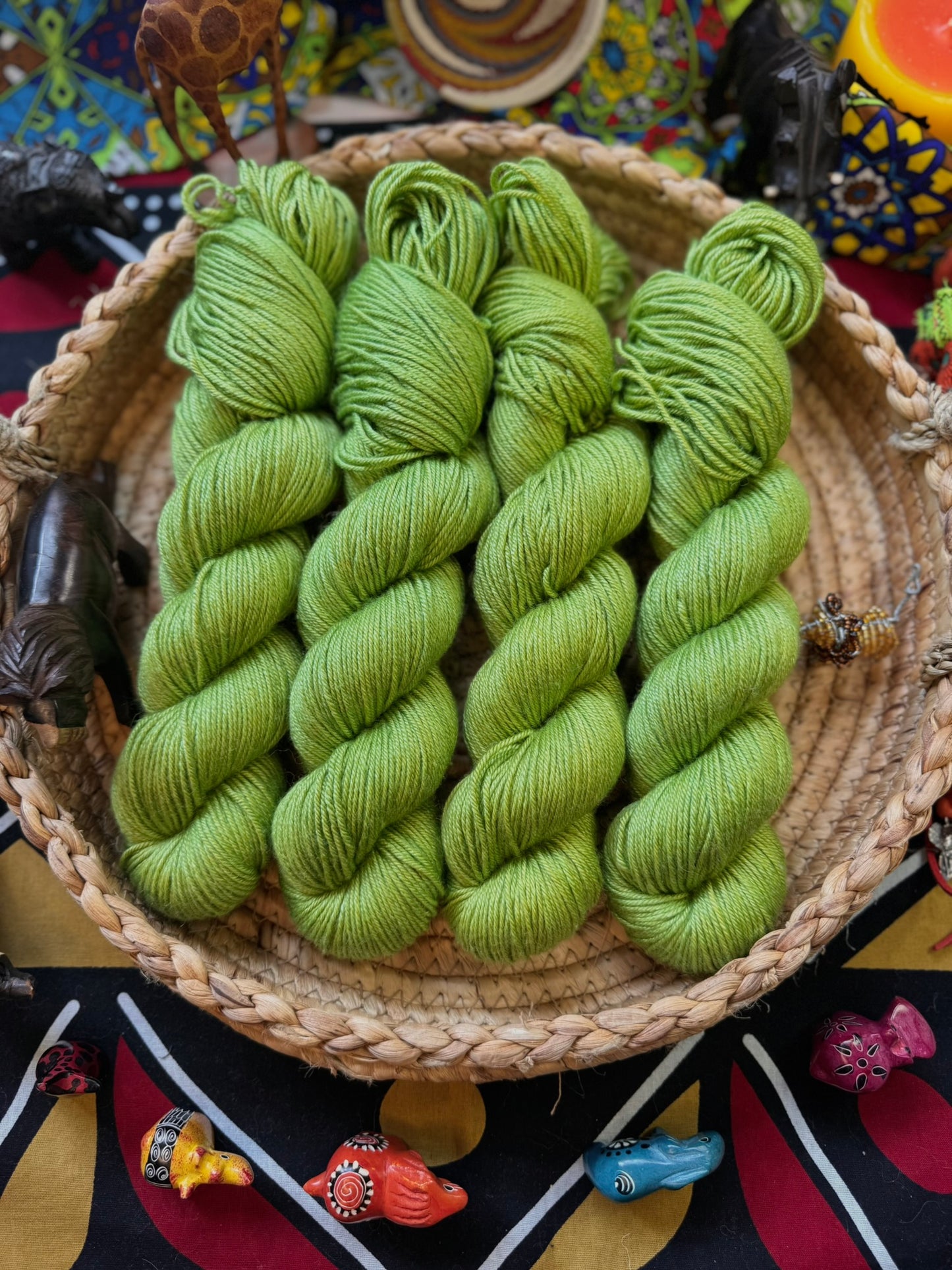 I'm Surrounded by Idiots! - Lion King - Hand Dyed Yarn - DYED TO ORDER - 6-8 Weeks - NEW
