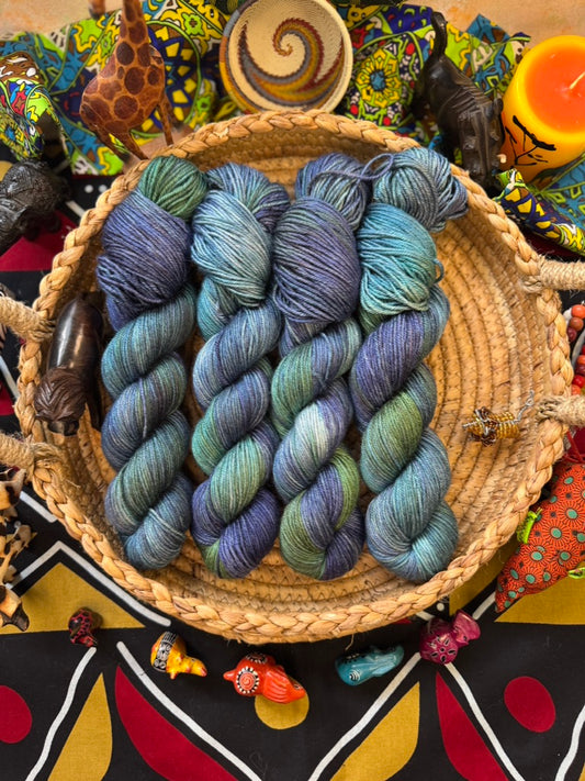 He Lives in You - Cloud Fluff - Lion King - Hand Dyed Yarn - NEW