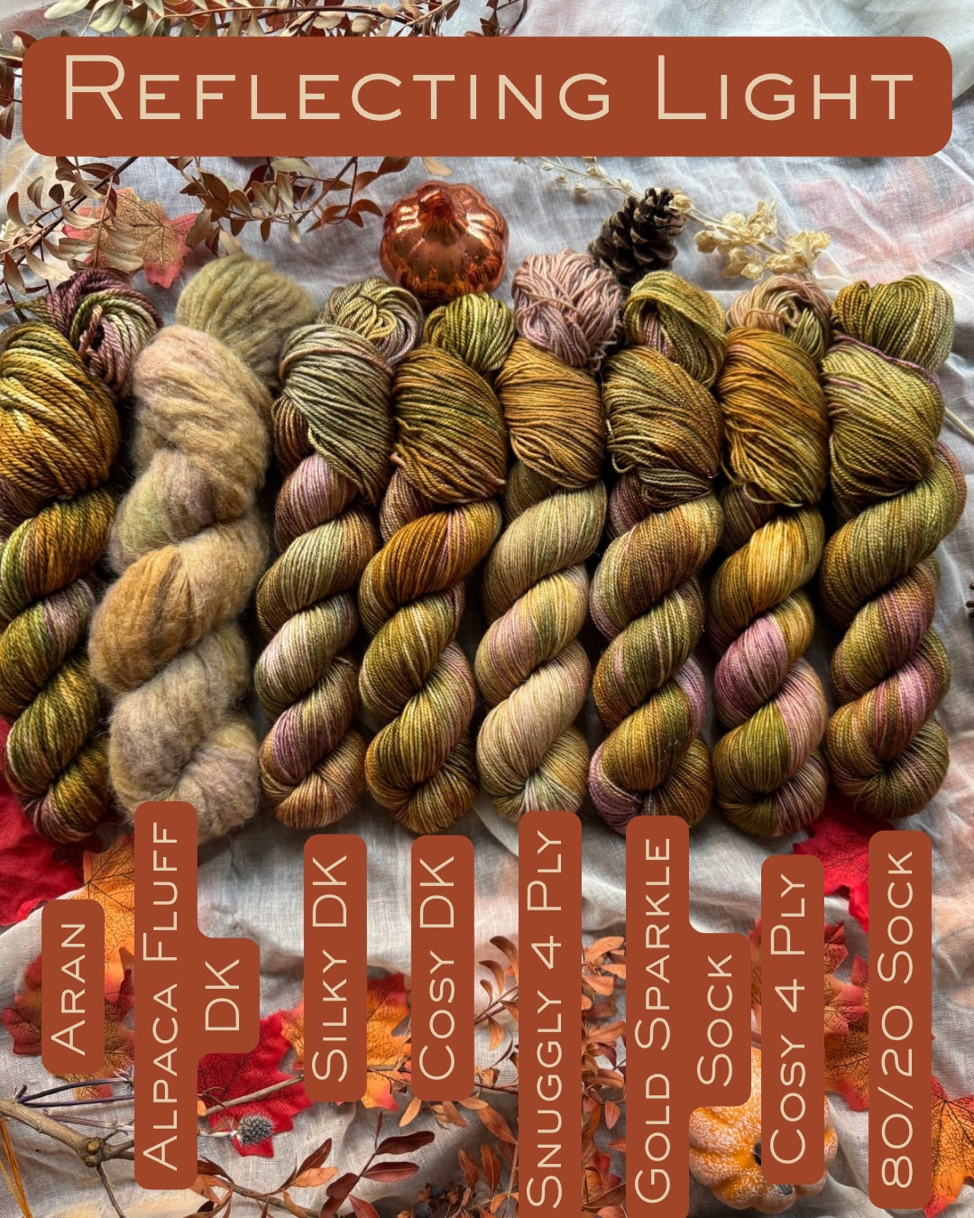 Reflecting Light - Gilmore Girls - DYED TO ORDER - NEW