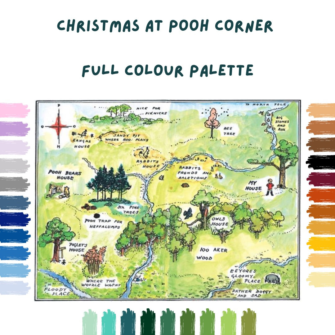 The Crafty Bird 2025 Advent Calendar - Christmas at Pooh Corner - DAILY Advent (READY TO SHIP) - NEW