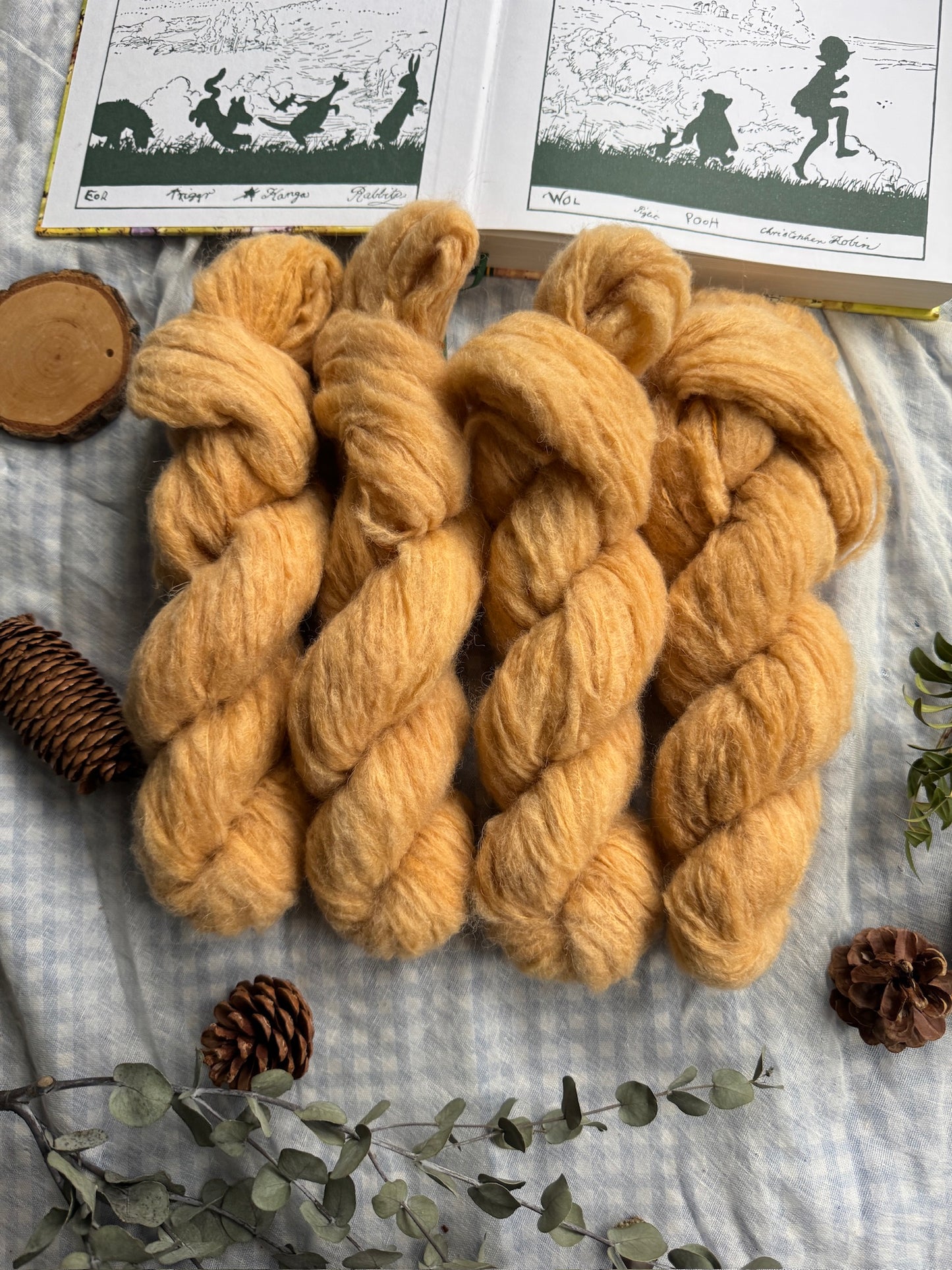 A Little S'mackeral of Something - Winnie the Pooh - Dyed to Order 6-8 Weeks - NEW