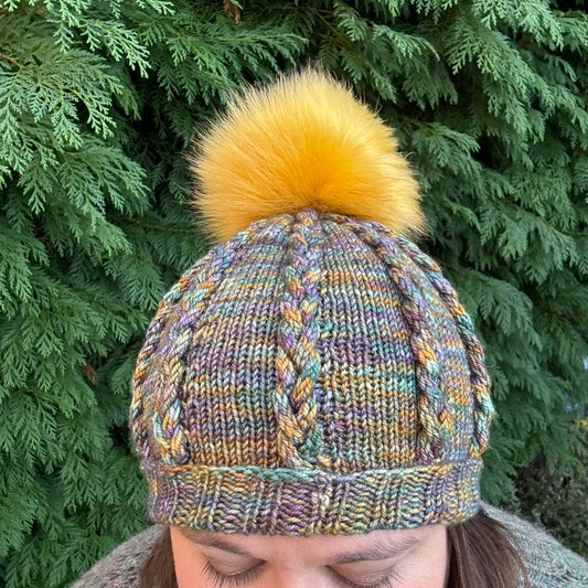 The Arendelle Hat - KNITTING Hat Pattern - Intermediate - NEW