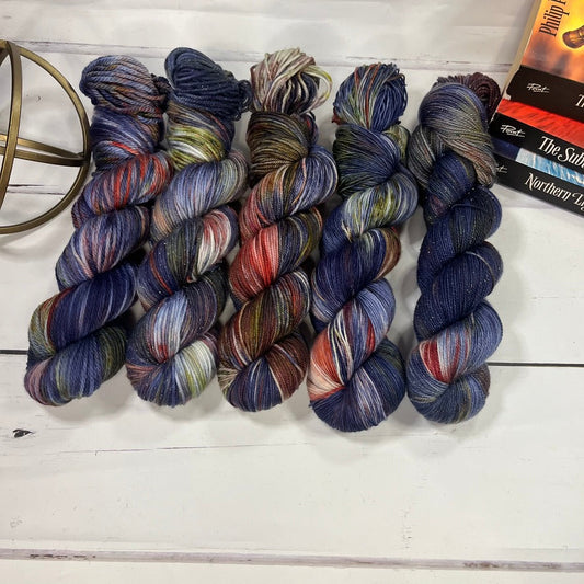 Northern Lights - Cosy 4 Ply - His Dark Materials - Hand Dyed Yarn - Ready to Ship