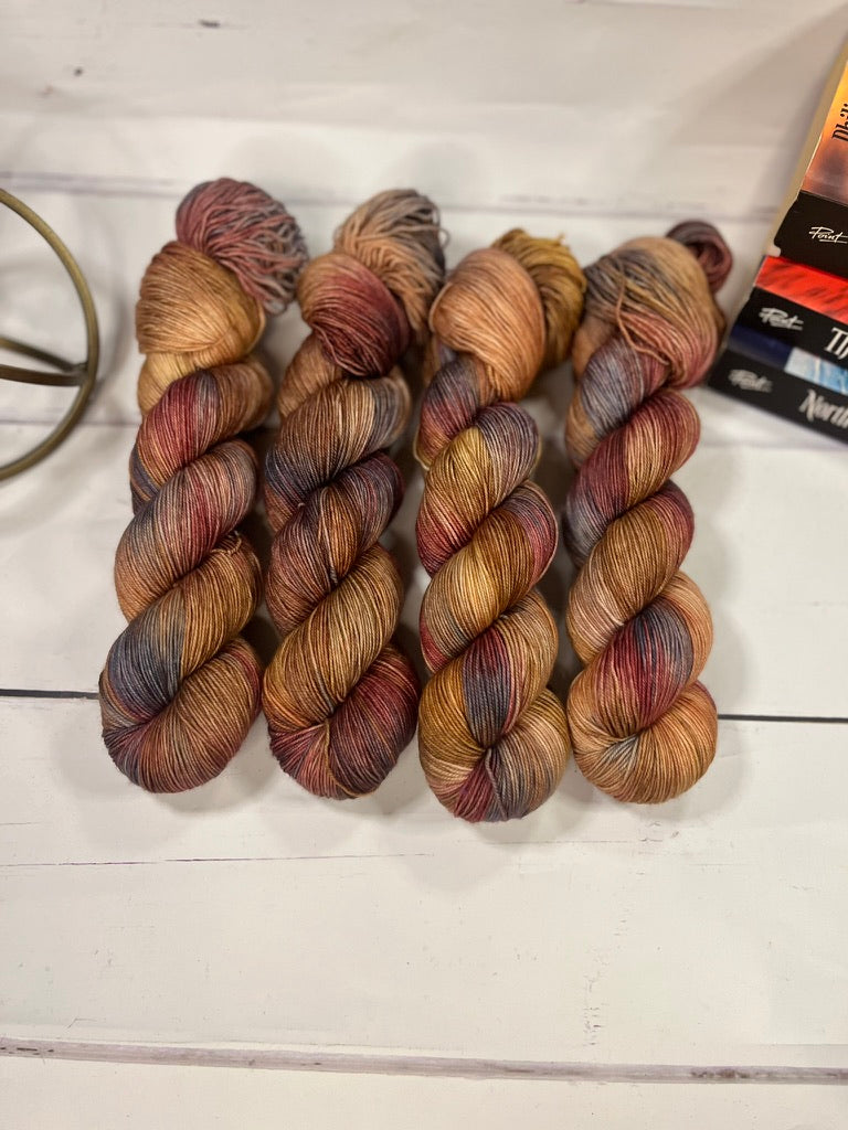 City of Magpies - Cosy 4 Ply - His Dark Materials - Hand Dyed Yarn - Ready to Ship