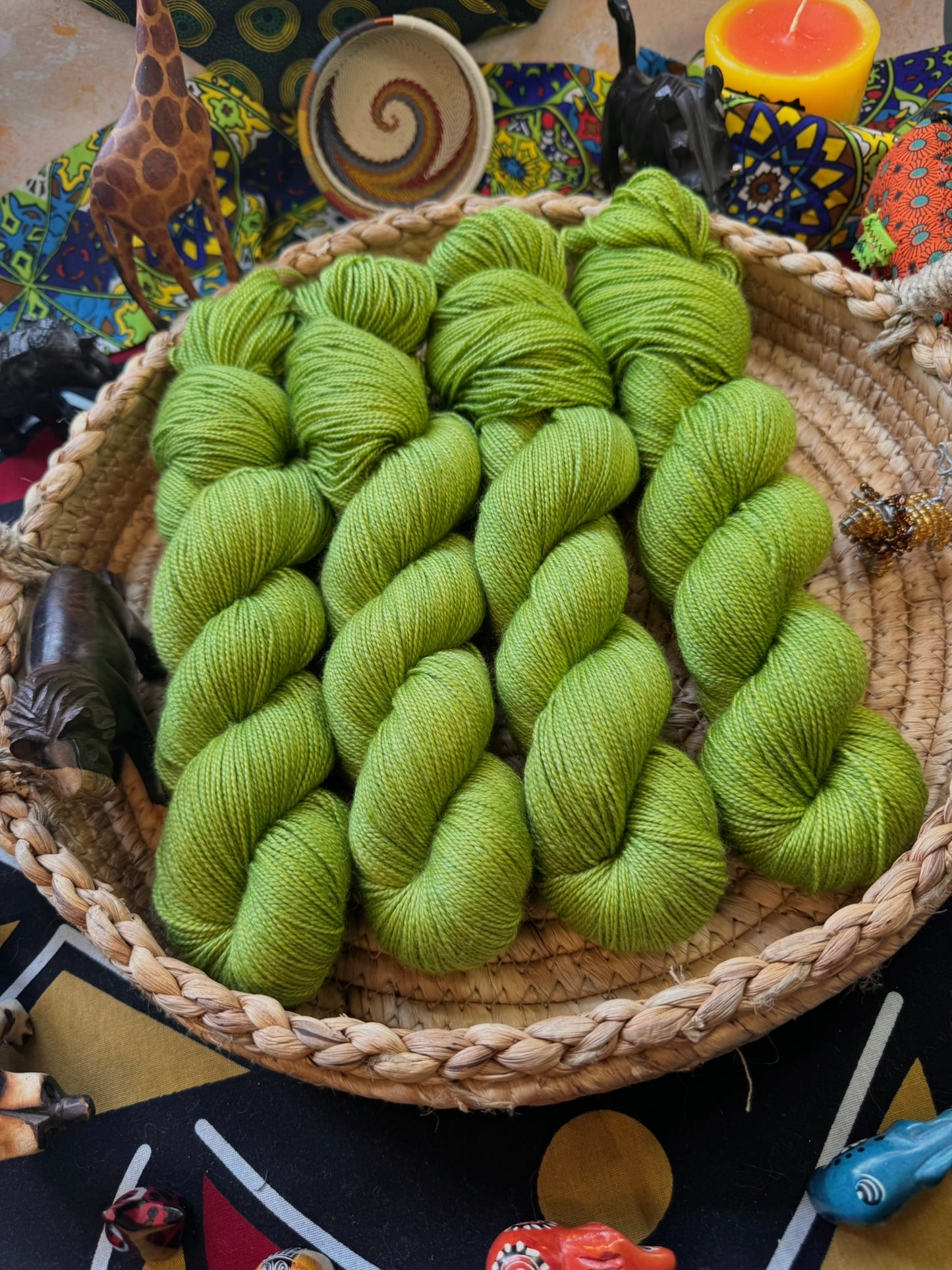 I'm Surrounded by Idiots! - Lion King - Hand Dyed Yarn - DYED TO ORDER - 6-8 Weeks - NEW