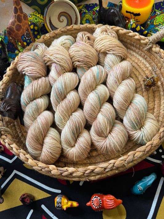 Nala - Aran - Lion King - Hand Dyed Yarn - NEW