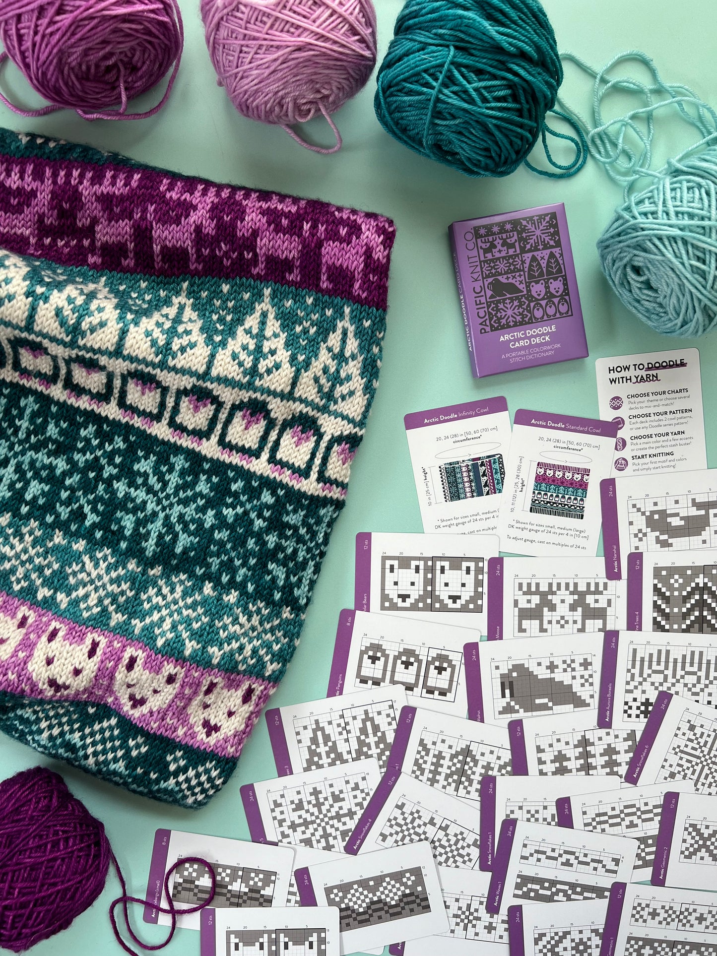 Doodle Decks by Pacific Knit Co