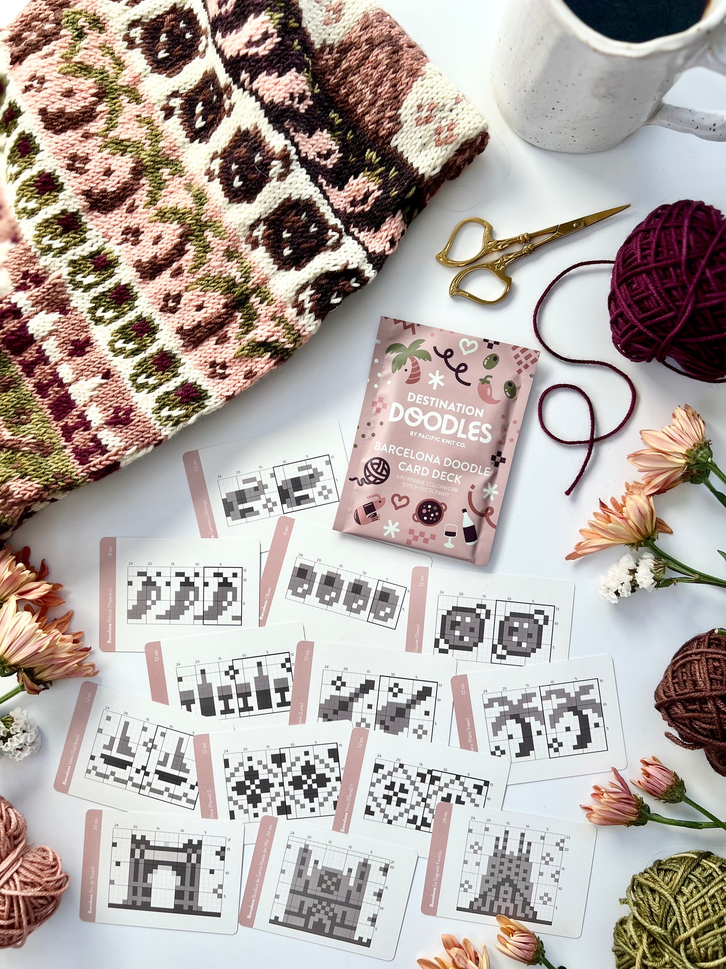 Doodle Decks by Pacific Knit Co