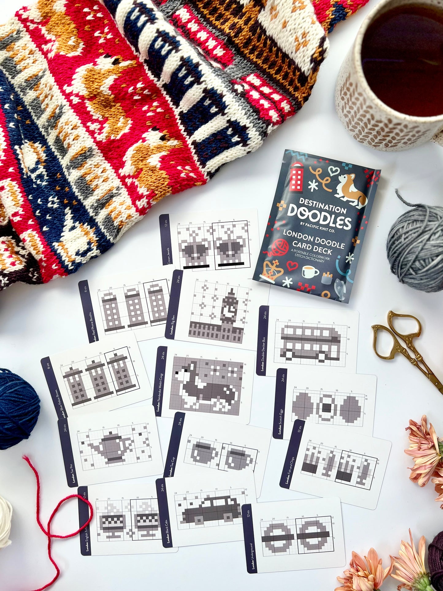 Doodle Decks by Pacific Knit Co