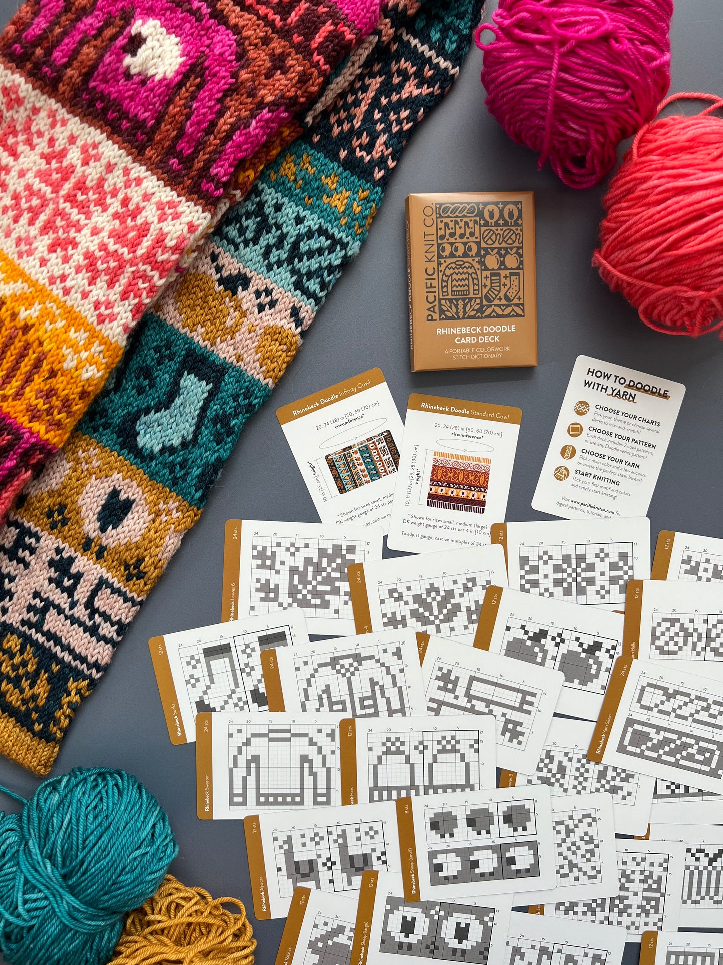 Doodle Decks by Pacific Knit Co