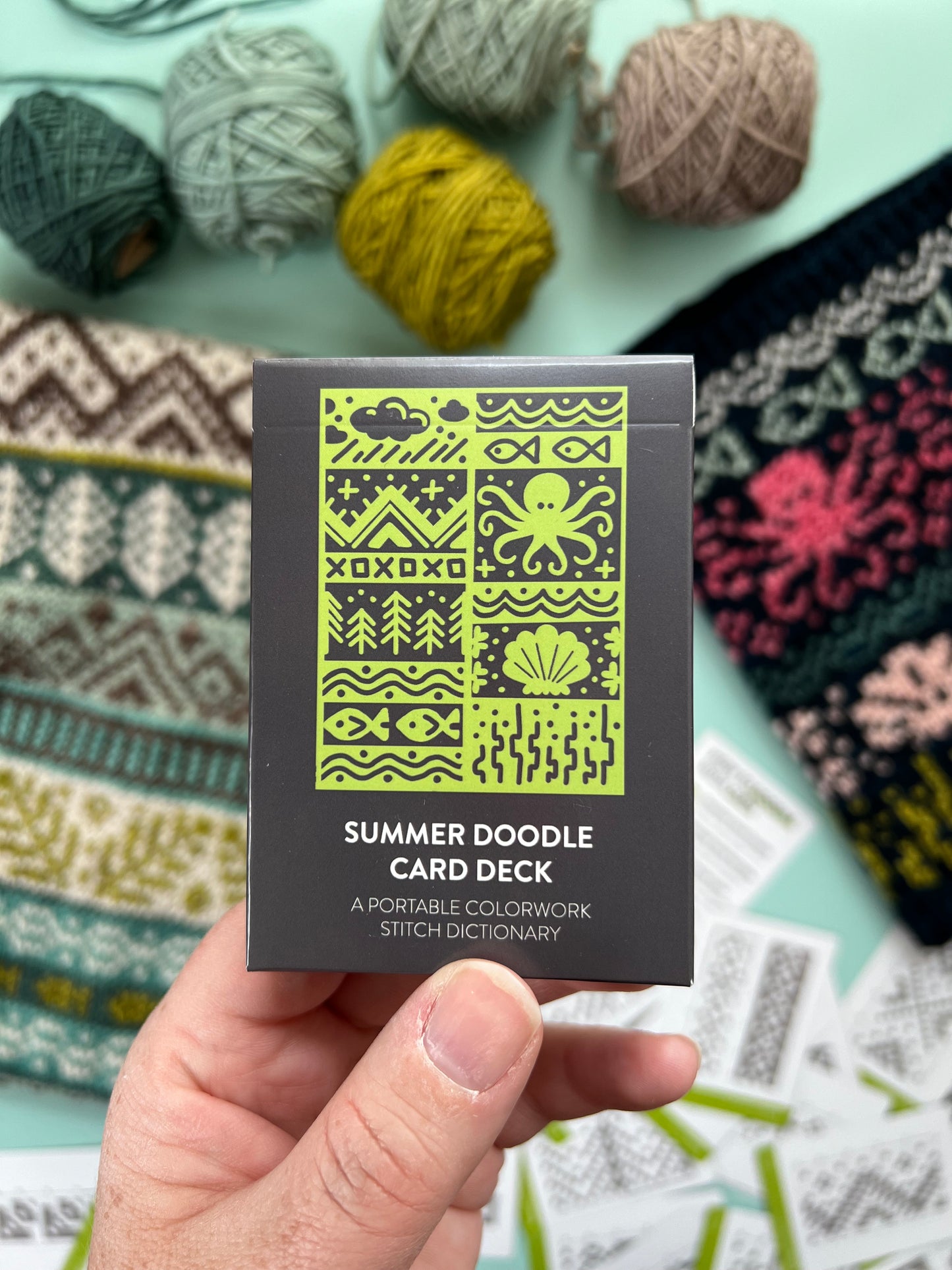 Doodle Decks by Pacific Knit Co