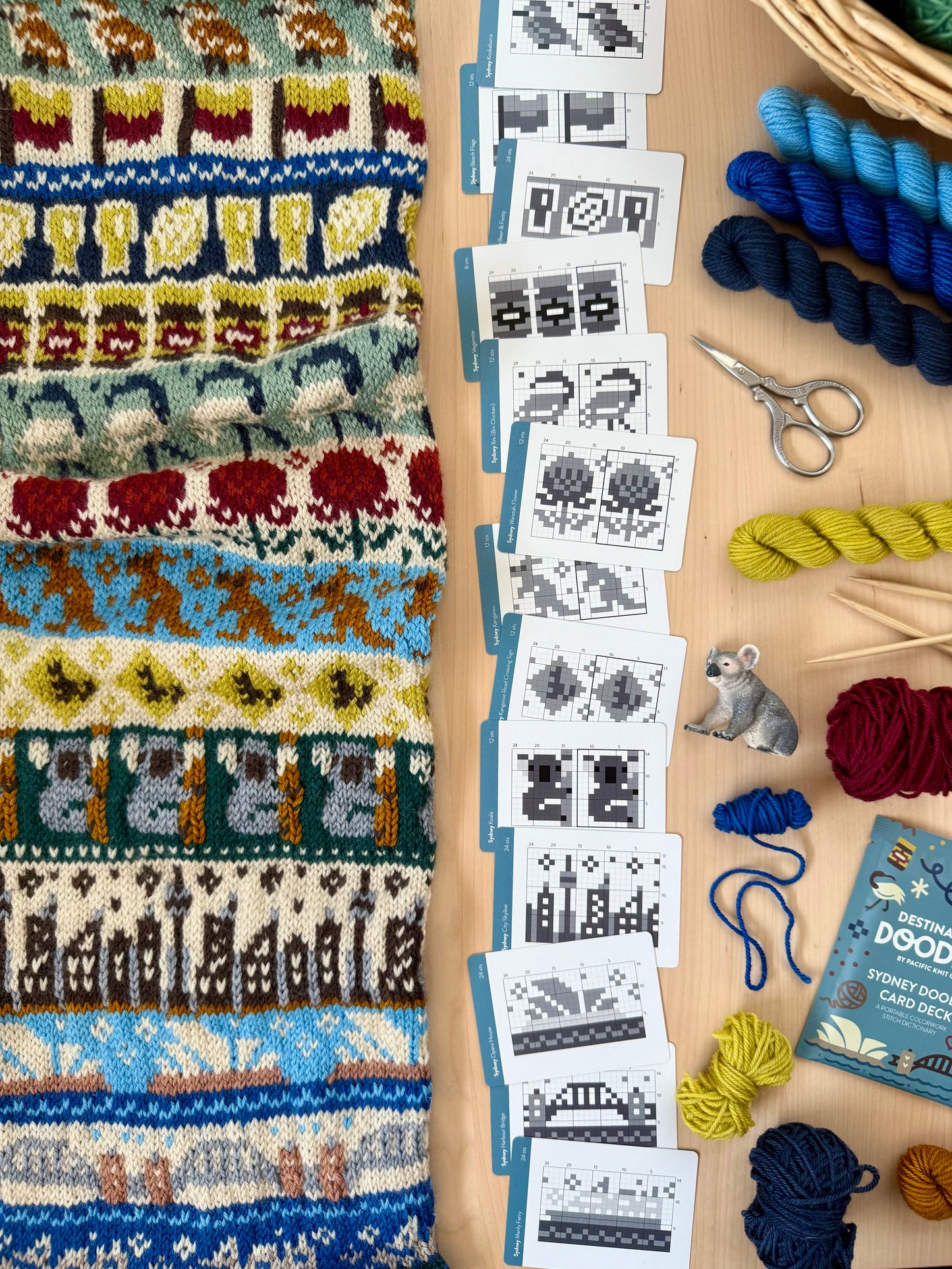Doodle Decks by Pacific Knit Co