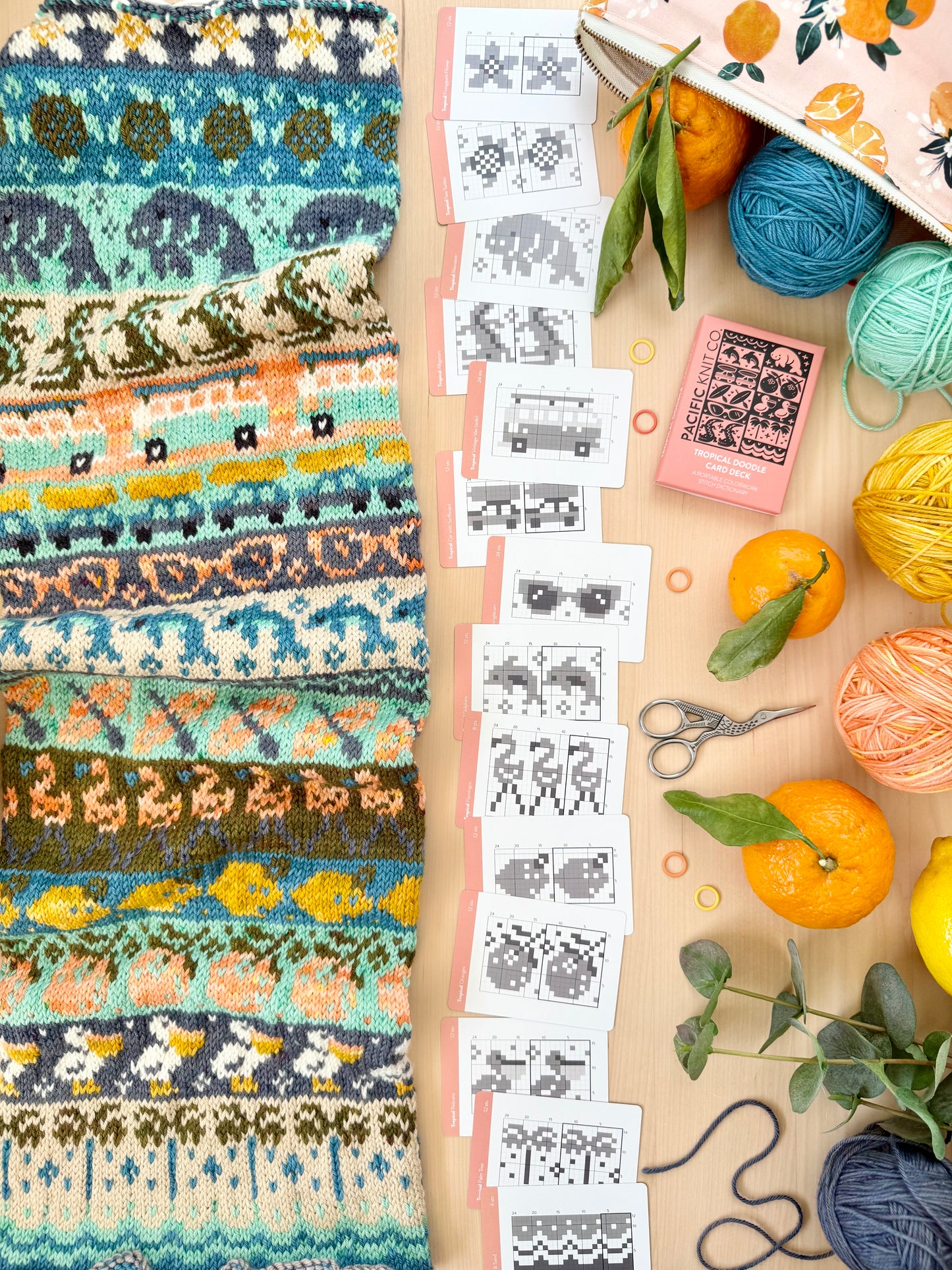 Doodle Decks by Pacific Knit Co