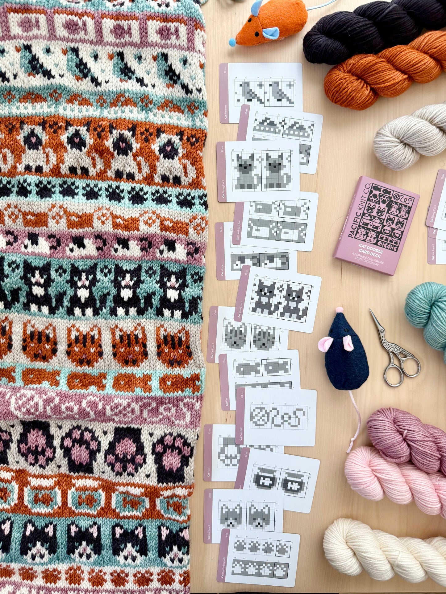 Doodle Decks by Pacific Knit Co