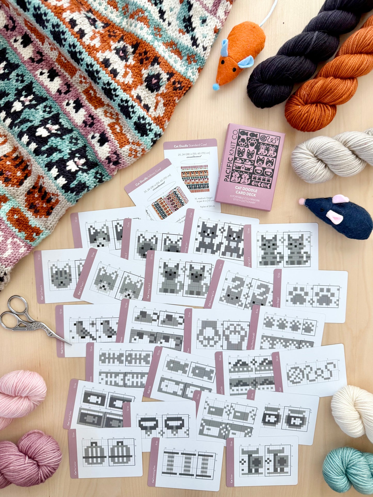 Doodle Decks by Pacific Knit Co