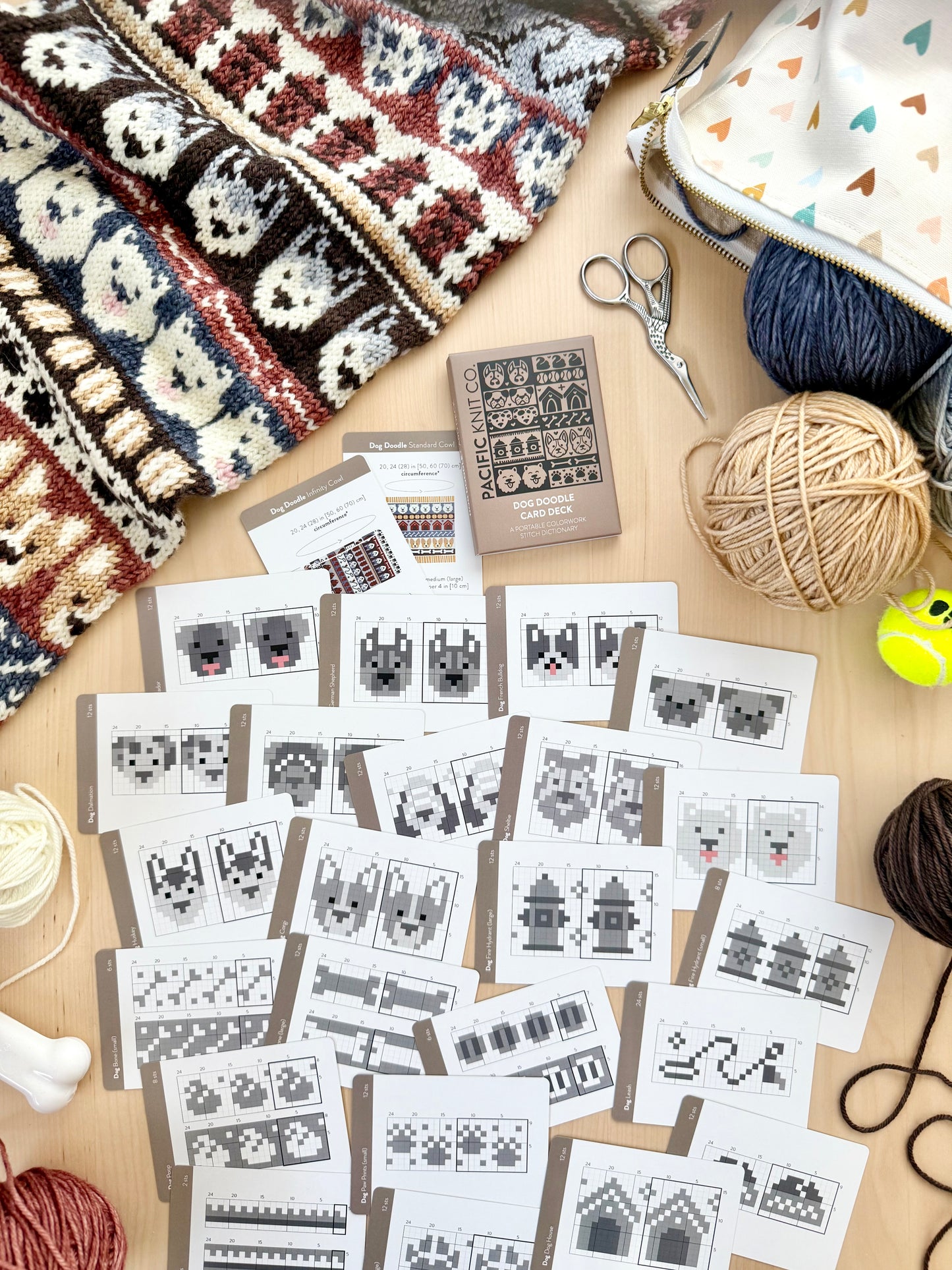 Doodle Decks by Pacific Knit Co