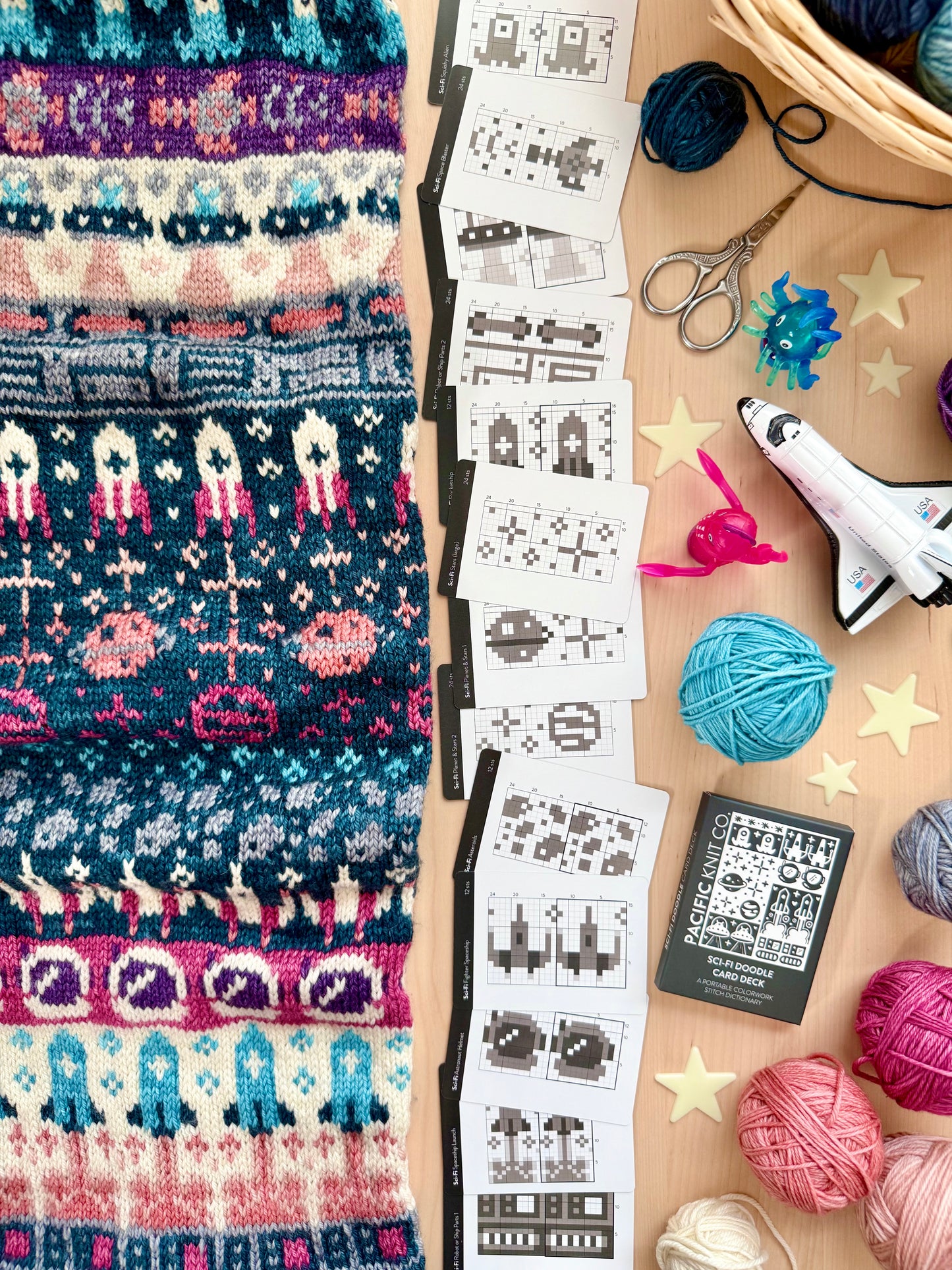 Doodle Decks by Pacific Knit Co